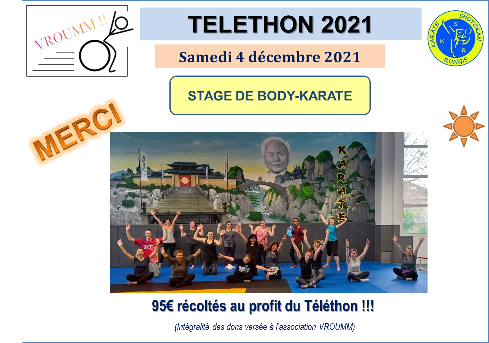 Ksr telethon 2021 body karate 04 12 2021